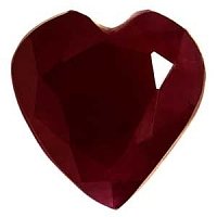 1.13 ct Heart Red Natural Ruby