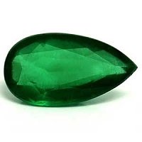 2.22 ct Pear Green Natural Emerald