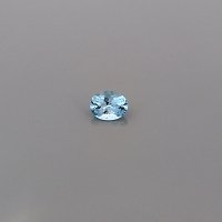 1.63 ct Oval Blue Natural Aquamarine