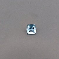 1.41 ct Cushion Blue Natural Aquamarine