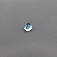 2.66 ct Round Blue Natural Aquamarine