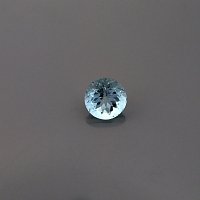 3.07 ct Round Blue Natural Aquamarine