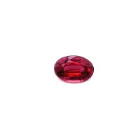 0.57 ct Oval Red Natural Ruby