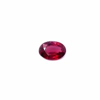 0.56 ct Oval Red Natural Ruby