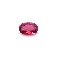 0.69 ct Oval Red Natural Ruby