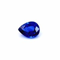 0.89 ct Pear Blue Natural Sapphire