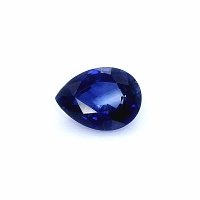 1.04 ct Pear Blue Natural Sapphire