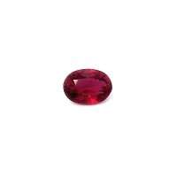 0.62 ct Oval Red Natural Ruby