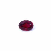 0.62 ct Oval Red Natural Ruby