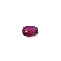 0.66 ct Oval Red Natural Ruby