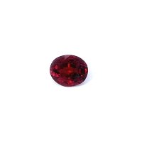 0.68 ct Oval Red Natural Ruby