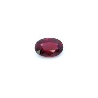 0.73 ct Oval Red Natural Ruby