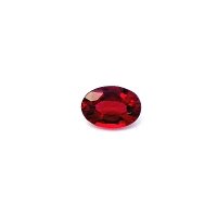 0.73 ct Oval Red Natural Ruby