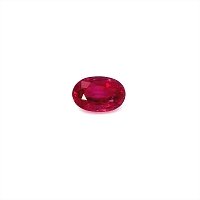 0.72 ct Oval Red Natural Ruby