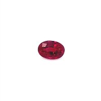 0.77 ct Oval Red Natural Ruby