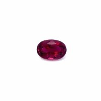 0.70 ct Oval Red Natural Ruby