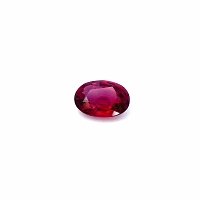 0.50 ct Oval Red Natural Ruby