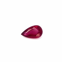 1.31 ct Pear Red Natural Ruby
