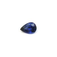 0.59 ct Pear Blue Natural Sapphire
