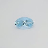 10.05 ct Oval Blue Natural Aquamarine