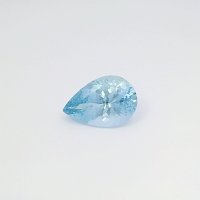 9.58 ct Pear Blue Natural Aquamarine