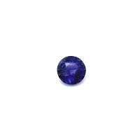1.20 ct Round Blue Natural Sapphire