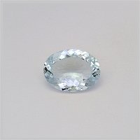 7.01 ct Oval Blue Natural Aquamarine