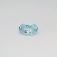 7.68 ct Oval Blue Natural Aquamarine
