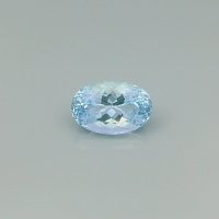 4.25 ct Oval Blue Natural Aquamarine
