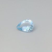 1.60 ct Pear Blue Natural Aquamarine