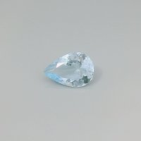 2.84 ct Pear Blue Natural Aquamarine