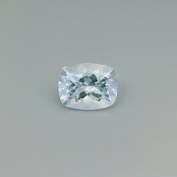 3.46 ct Cushion Blue Natural Aquamarine