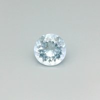 2.71 ct Round Blue Natural Aquamarine