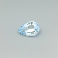 2.54 ct Pear Blue Natural Aquamarine