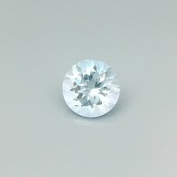 3.24 ct Round Blue Natural Aquamarine