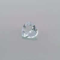 6.94 ct Heart Blue Natural Aquamarine