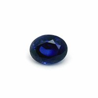 2.90 ct Oval Blue Natural Sapphire