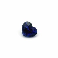0.95 ct Heart Blue Natural Sapphire