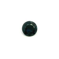 1.30 ct Round Blue Natural Sapphire