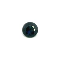 1.43 ct Round Blue Natural Sapphire