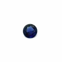 0.85 ct Round Blue Natural Sapphire