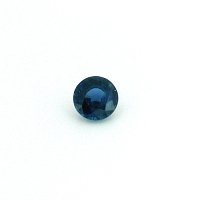 1.05 ct Round Blue Natural Sapphire