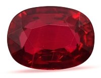 1.08 ct Cushion Red Natural Ruby