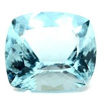 9.40 ct Cushion Blue Natural Aquamarine