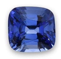 1.47 ct Cushion Blue Natural Sapphire