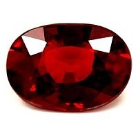 1.02 ct Oval Red Natural Ruby