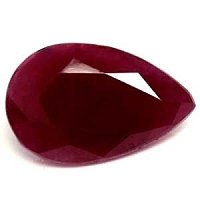 2.91 ct Pear Red Natural Ruby