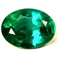 2.81 ct Oval Green Natural Emerald
