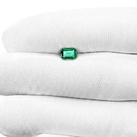 0.78 ct Emerald Green Natural Emerald