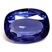 3.57 ct Cushion Blue Natural Sapphire